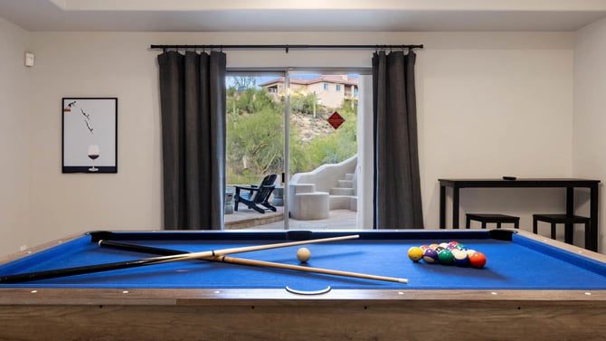 Book One of Our Scottsdale, AZ Rentals With a Pool Table